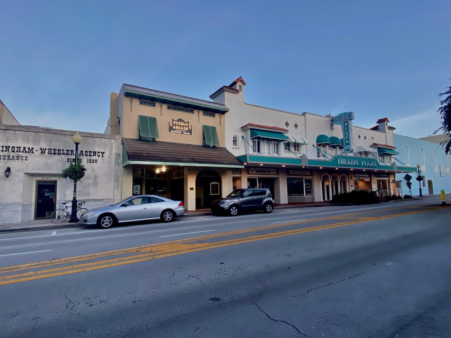 Pueblo Arcade and Vero Beach Theater